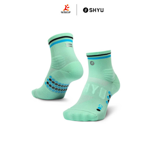 SHYU - Quarter Crew - Aqua - Blue - Black SHYU - Quarter Crew - Aqua - Blue - Black